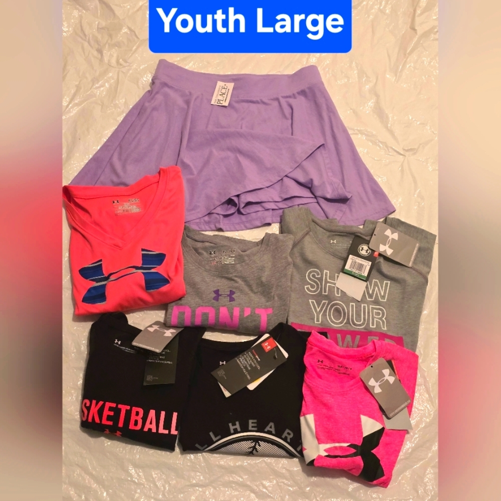 Under Armour combo and skort, children's place
